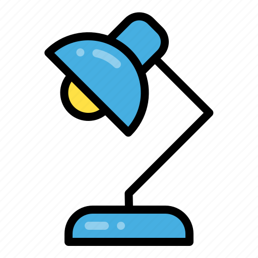 Desklamp, desklight, table lamp, lamp icon - Download on Iconfinder