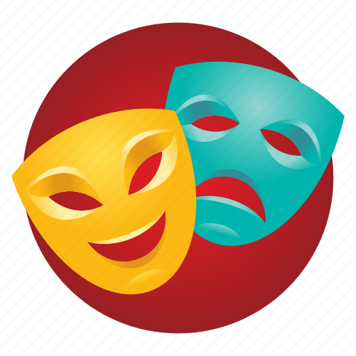 Acting, comedy, drama, mask, performance, school, theatre icon - Download on Iconfinder