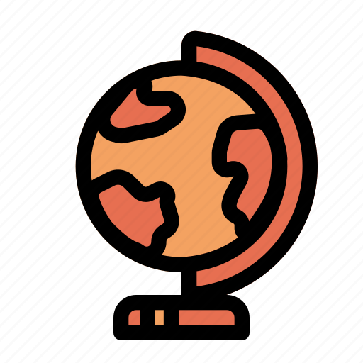 Globe, map, school icon - Download on Iconfinder