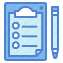 checklist, document, list, menu, note, sheet