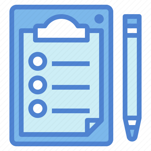 Checklist, document, list, menu, note, sheet icon - Download on Iconfinder