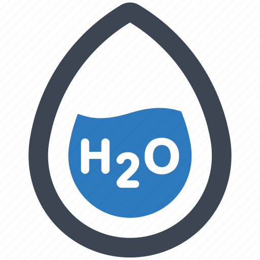 Water, h2o, formula icon - Download on Iconfinder