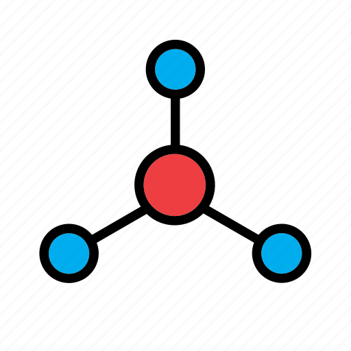 Atom, molecular, molecule, particle, science, shape icon - Download on Iconfinder