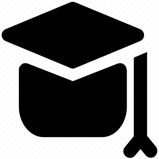 Achievement, certificate cap, graduation cap, graduation hat, mortarboard icon - Download on Iconfinder