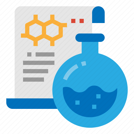 Diagram, flasks, formula, science icon - Download on Iconfinder