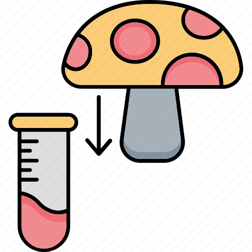 Mushroom experiment, drone, search germs, search virus icon - Download on Iconfinder