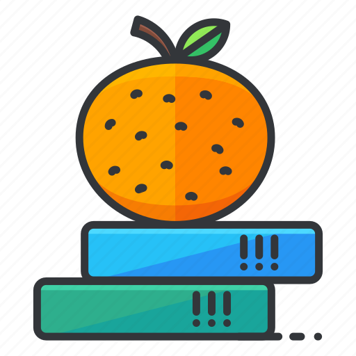 Books, education, fruit, science, study icon - Download on Iconfinder