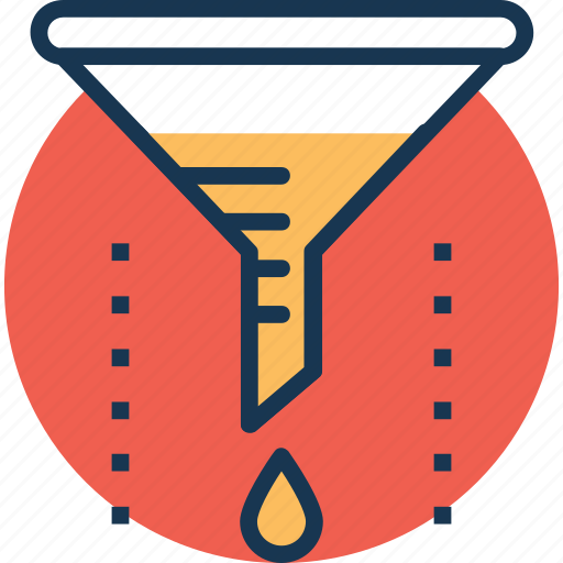 Chemical analysis, chemical funnel, chemical laboratory, filter, funnel icon - Download on Iconfinder
