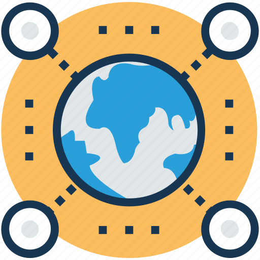 Cyberspace, global digital mesh network, global network, global network connectivity, global technology icon - Download on Iconfinder
