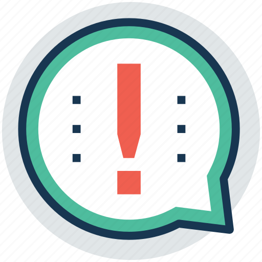 Exclamation, expired sign, important information, warning, warning message icon - Download on Iconfinder