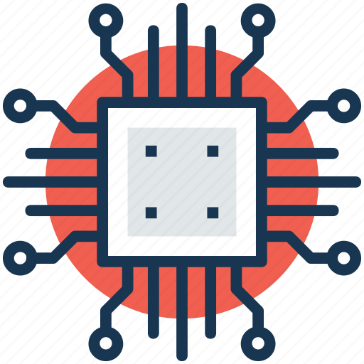 Chip, circuit board, cpu, motherboard, processor icon - Download on Iconfinder