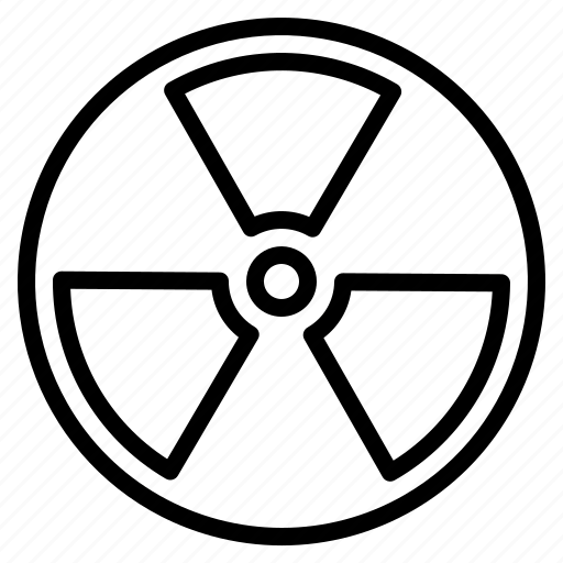 Atomic, danger, nuclear, radiation, radioactive icon - Download on Iconfinder