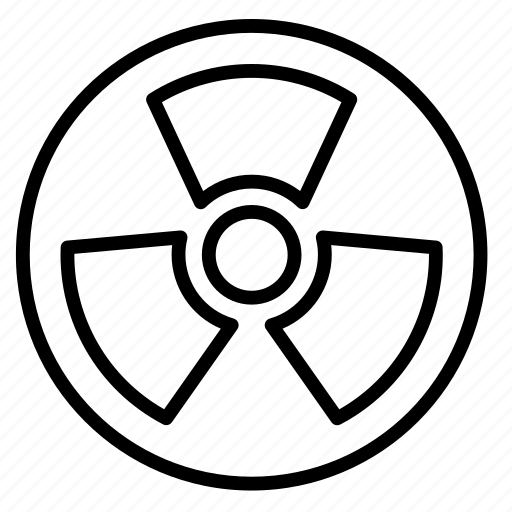 Radioactive, radiation, contamination, nuclear icon - Download on Iconfinder