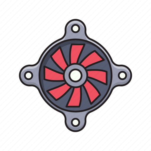 Electric, exhaust, fan, technology, ventilator icon - Download on Iconfinder