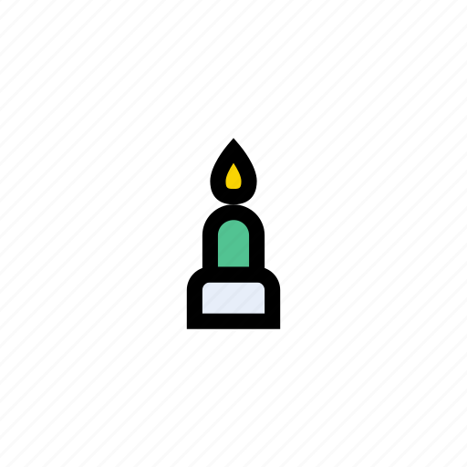 Burner, experiment, flame, flask, lab icon - Download on Iconfinder