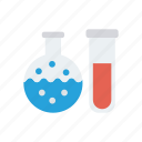 beaker, experiment, flask, lab, practical