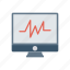 display, lcd, monitor, pulses, screen 