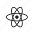 atom, particle, science 