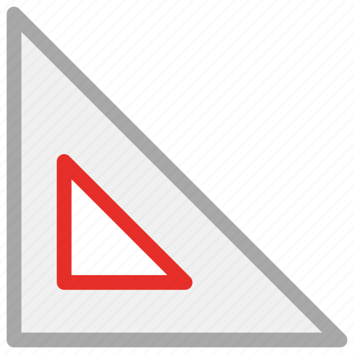 Measure, ruler, tool, triangle icon - Download on Iconfinder