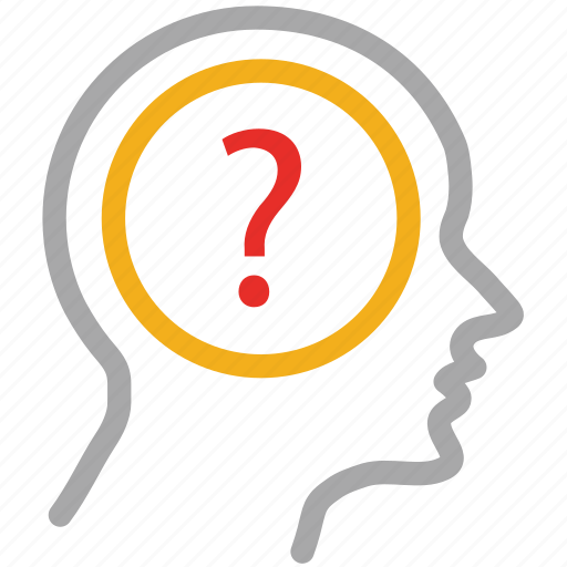 Brain, frustration, question mark, think icon - Download on Iconfinder