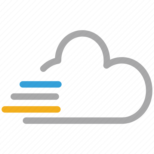 Clouds, weather, winds, windy icon - Download on Iconfinder
