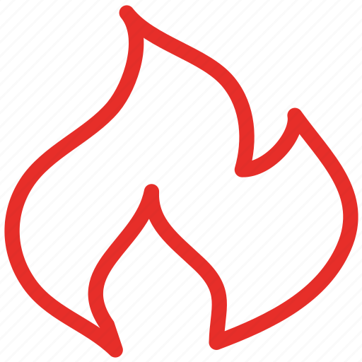 Burn, fire, fire flame, hot icon - Download on Iconfinder