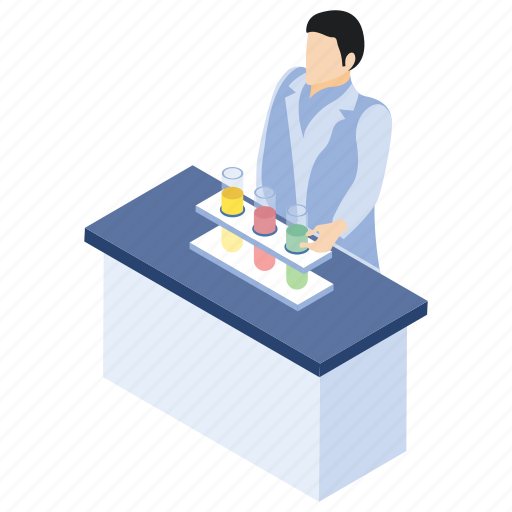 Chemistry laboratory, lab experiment, lab worker, laboratory test, scientific laboratory icon - Download on Iconfinder