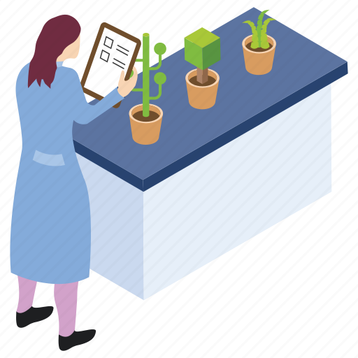 Botany experiment, lab experiment, laboratory test, plant research, scientific lab icon - Download on Iconfinder