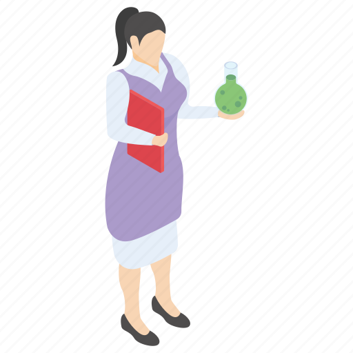 Chemical report, lab experiment, lab worker, laboratory test, scientific lab icon - Download on Iconfinder