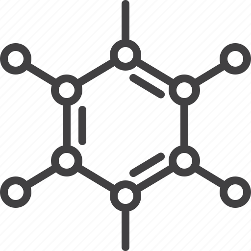 Compound, molecule, organic, polycyclic icon - Download on Iconfinder