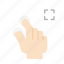 finger, hand, swipe, gesture, touch, screen 