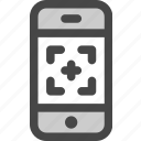 device, image, message, phone, qr, screen, tracking