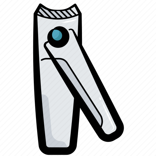 Nail clipper, nail cutter, nail nipper, nail trimmer, fingernail scissor icon - Download on Iconfinder
