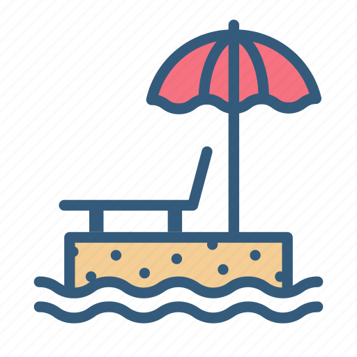 Beach, holiday, sea, summer icon - Download on Iconfinder