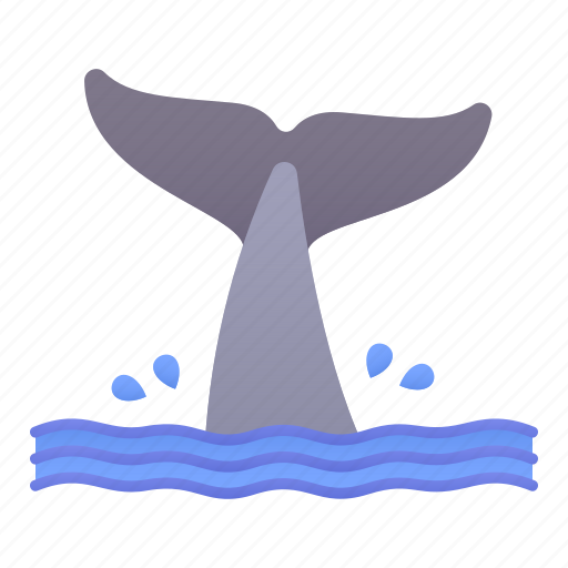 Animal, aquatic, nature, sea, sealife, tail, whale icon - Download on Iconfinder