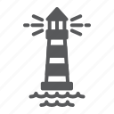 lighthouse, sea, ocean, navigation, building, beacon