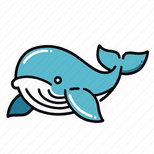 Whale, fish, mammals, sea, ocean, animal, wild icon - Download on Iconfinder