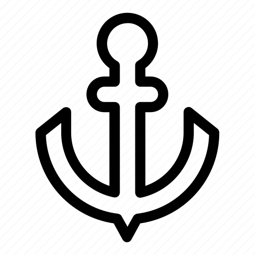 Anchor, marine, nautical, ocean, ship, transportation icon - Download on Iconfinder