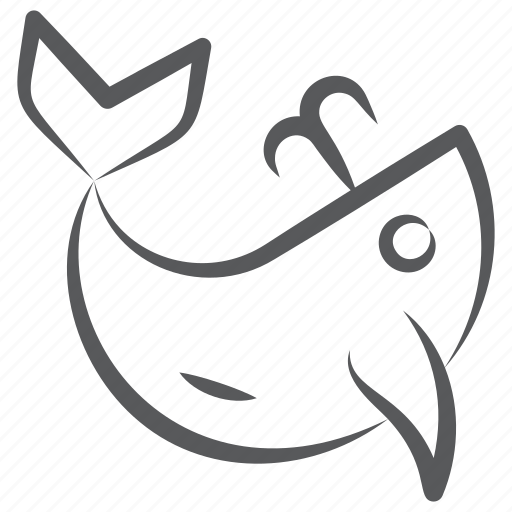 Aquatic animal, creature, dolphin, fish, selachimorpha, specie icon - Download on Iconfinder