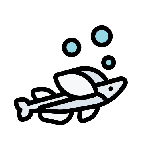 Flying, fish, ocean, sea, life icon - Free download