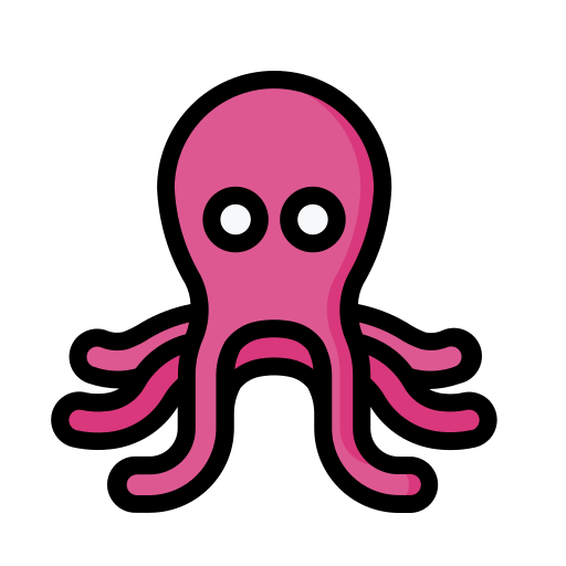Octopus, sea, squid, animal, life icon - Free download