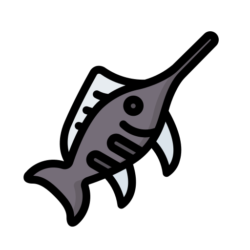 Swordfish, fish, wildlife, aquatic, animal icon - Free download