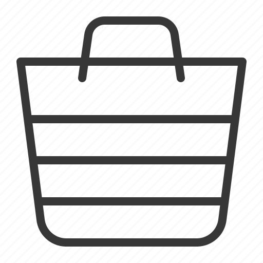 Bag, basket, shopping, summer icon - Download on Iconfinder