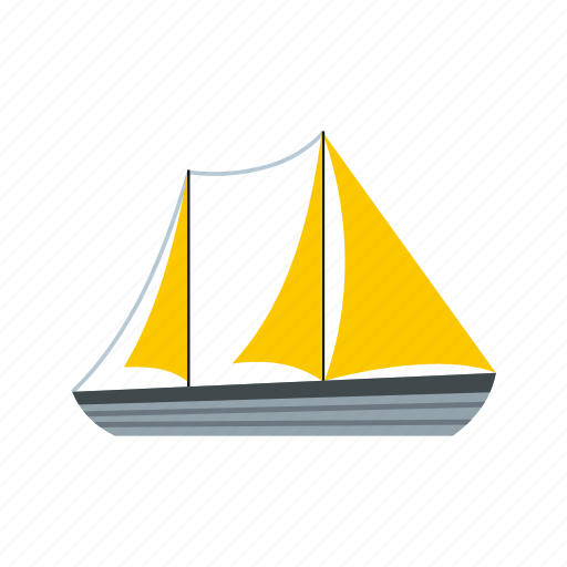Boat, ocean, sail, sea, ship, yacht, yachting icon - Download on Iconfinder