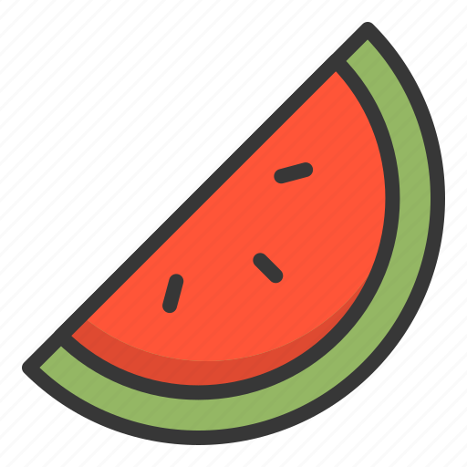 Sea, fruit, slice, summer, watermelon icon - Download on Iconfinder
