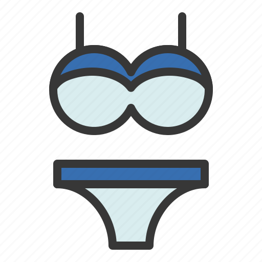 Sea, bikini, bra, swim suit, underwear icon - Download on Iconfinder