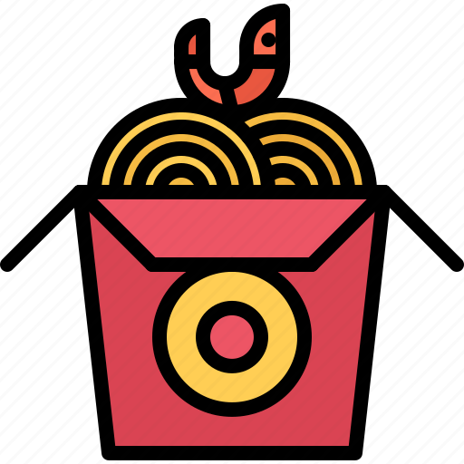 Chinese, eat, food, noodles, restaurant, seafood, shrimp icon - Download on Iconfinder