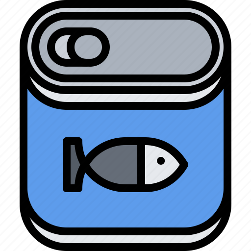 Canned, eat, fish, food, restaurant, seafood icon - Download on Iconfinder