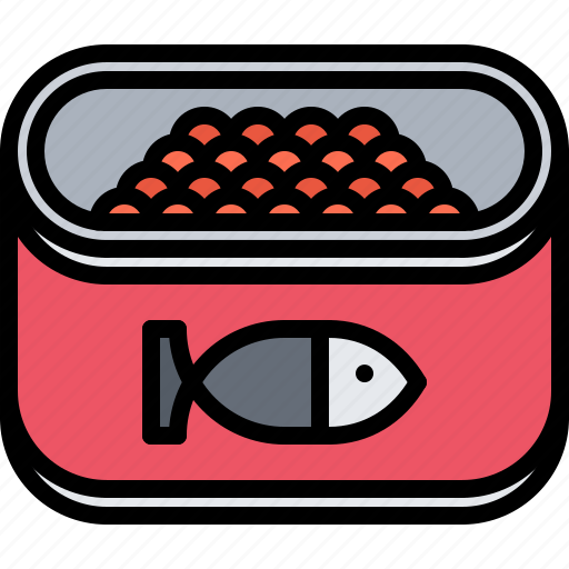 Canned, caviar, eat, food, jar, restaurant, seafood icon - Download on Iconfinder
