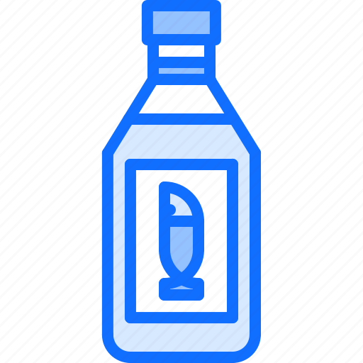 Bottle, eat, fish, food, restaurant, sauce, seafood icon - Download on Iconfinder